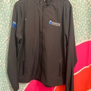 Vuori Black Windbreaker Jacket